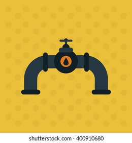 Oil industry design, vector illustration