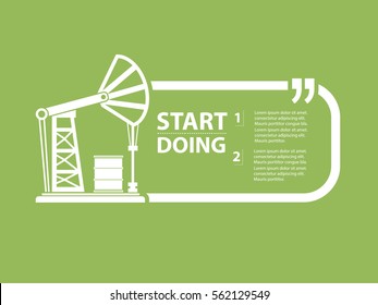 Oil Industry design,clean vector