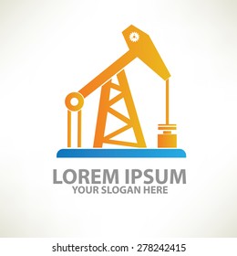 Oil Industry Design,logo Template,colour Concept Design,clean Vector