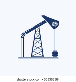 Oil industry icon design,clean vector