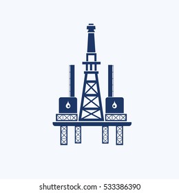 Oil industry icon design,clean vector