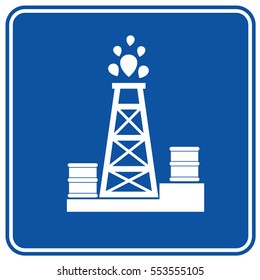 Oil Industry icon design,clean vector