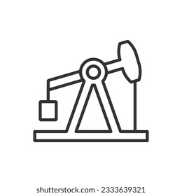 ícono de la industria petrolera - ícono de la bomba de petróleo - ícono de la toma de petróleo - ícono del petróleo