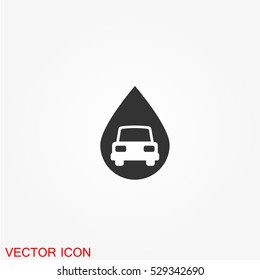 Oil industry icon vector