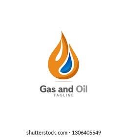 Gas Oil Industrial Logo Design Idea Stock Vector (Royalty Free) 738340783