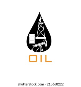 oil industry vector design template