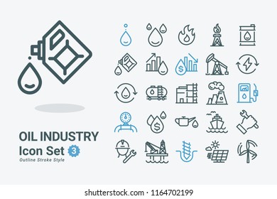 Oil Industry vector icon 03