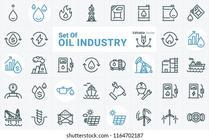 Icono del vector de la industria petrolera 06