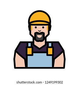 oil industry worker character