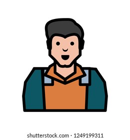oil industry worker character