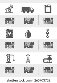 oil infographics design, vector illustration eps10 graphic 