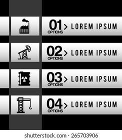 oil infographics design, vector illustration eps10 graphic 
