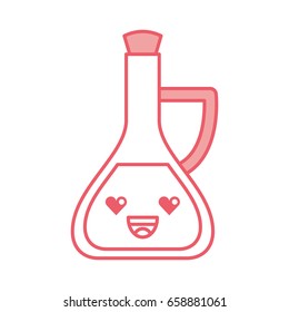 oil jar spa bottle kawaii character