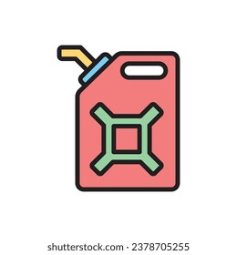 Öl-Jerrycan-Symbol Vektorgrafik