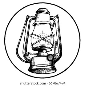 oil lamp