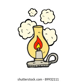 dibujos animados de lámparas de petróleo