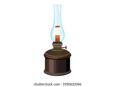 oil lamp classical lantern brownness