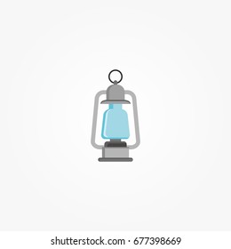 Oil Lamp Design Vector Illustration
