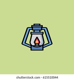 oil lamp icon
