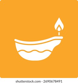 Icono de Vector de la lámpara de aceite. Se puede utilizar para aplicaciones de impresión, móviles y de Web.