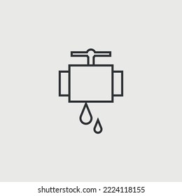 oil leak icon vector spillage loss