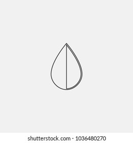 oil line icon vector.