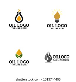 Oil Logo Design Stock Vector (Royalty Free) 1313744405 | Shutterstock