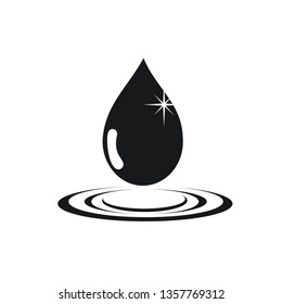 oil logo design concept