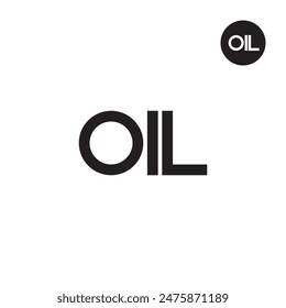 OIL Logo Letra Monograma Diseño