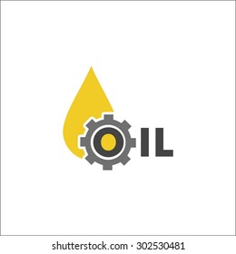 Oil logo template