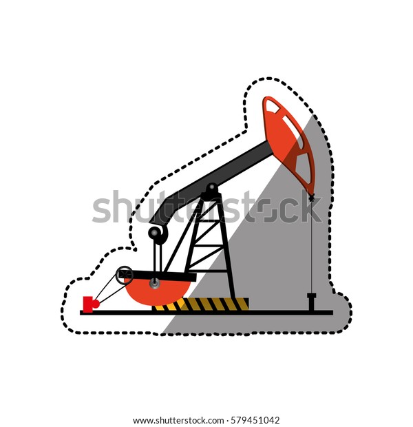 oil\
machine icon image design, vector\
illustration