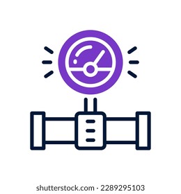 oil meter icon for your website, mobile, presentation, and logo design.