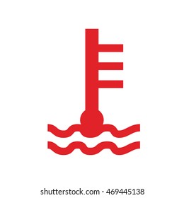 oil motor temp icon