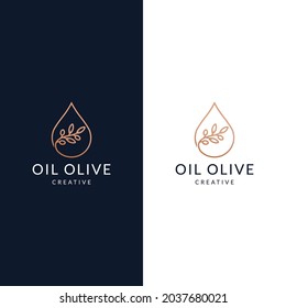 ilustración vectorial del logotipo del aceite