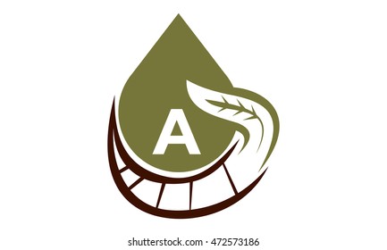 Oil Olive Nature Leaf Initial A