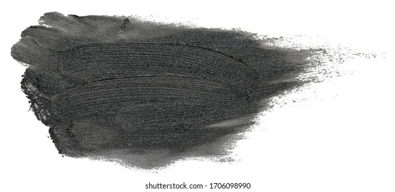 pintura de aceite de patrón negro abstracto. derrame cerebral acrílico. marco de fondo de pintura hecho a mano.