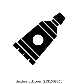 Olieverf Pictogram Vector Design Template Eenvoudig en schoon