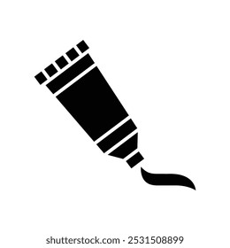 Olieverf Pictogram Vector Design Template Eenvoudig en schoon