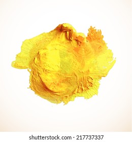 Oil painted background. Vector illustration. 
