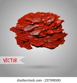  Oil painted background, vector illustration, great for your design