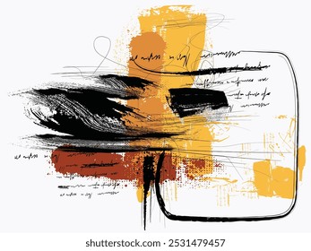 Oil Painting Abstraction, Abstract vectorial composition, vector oil painting art background, beautiful abstract , hand drawn pattern street Urban, street art, Abstract art graffiti t shirt graphics