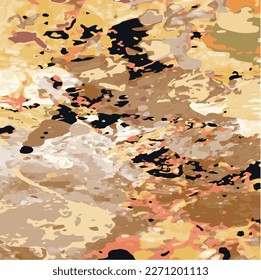 Oil painting. Clean and solid red - brown background with rough texture, Macro. Abstract art. Expressive embossed pasty oil paints and reliefs. Colors: red; brown, white, orange.

