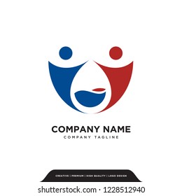oil partnership logo company logo