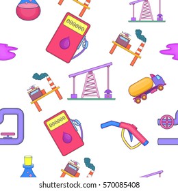 Oil pattern. Cartoon illustration of oil vector pattern for web