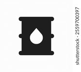 oil petrol barrel icon sign vector