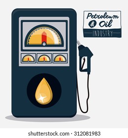 Oil and Petroleum digital design, vector illustration eps 10