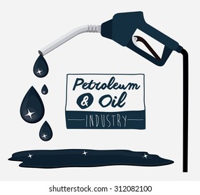 Oil and Petroleum digital design, vector illustration eps 10