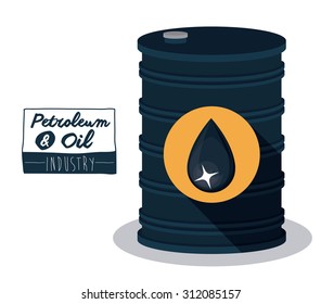 Oil and Petroleum digital design, vector illustration eps 10