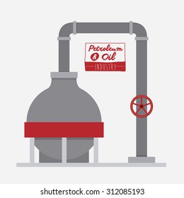 Oil and Petroleum digital design, vector illustration eps 10