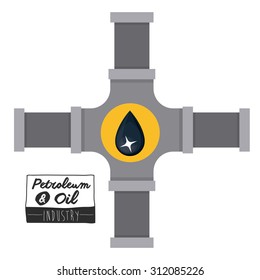 Oil and Petroleum digital design, vector illustration eps 10